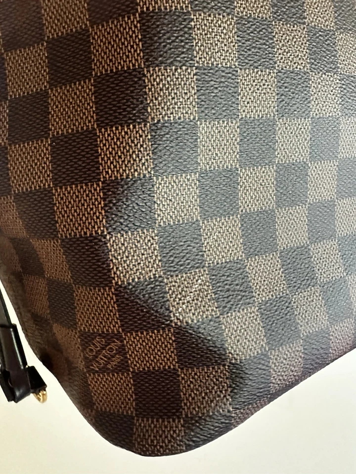 Authentic Louis Vuitton Neverfull Damier Ebene MM Tote Bag - Image 2 of 4