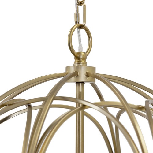 Chandelier YHD CB8347-3 Satin Brass 3-Light Modern Adjustable - Bild 6 von 7