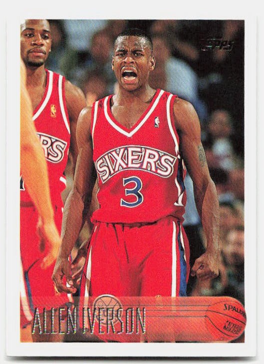 1996-97 Topps #171 Allen Iverson