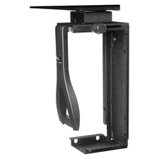3M Adjustable Under-Desk CPU Holder with 360-Degree Swivel