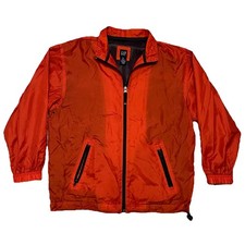 Big Kids Gap Windbreaker Orange Red with Mesh Lining Size XL 12