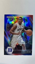 Kyrie Irving 2021 Prizm Draft Picks Kyrie Irving #62 Red White Blue Prizm Duke