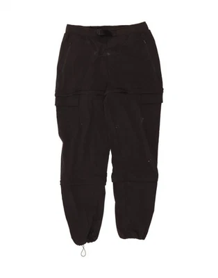 ATHLETA Womens Joggers Cargo Trousers US 8 Medium W30 L29 Black Nylon PL11 - Image 1 of 4