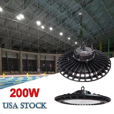 10Pack 200W High Bay Led Light Industrial Commercial Factory Warehouse UFO Light