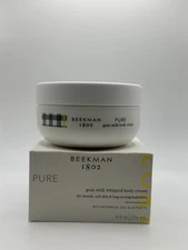 Beekman 1802 Pure Goat Milk Body Cream 8oz Fragrance Free Unsealed NEW