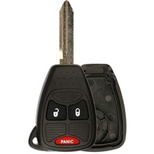 Just the Case Keyless Entry Remote Control Car Key Fob Shell Replacement Black