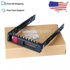 2PCS 3.5" LFF SAS SATA Hard Drive Tray Caddy HP ML350 Gen9 Gen10 774026-001