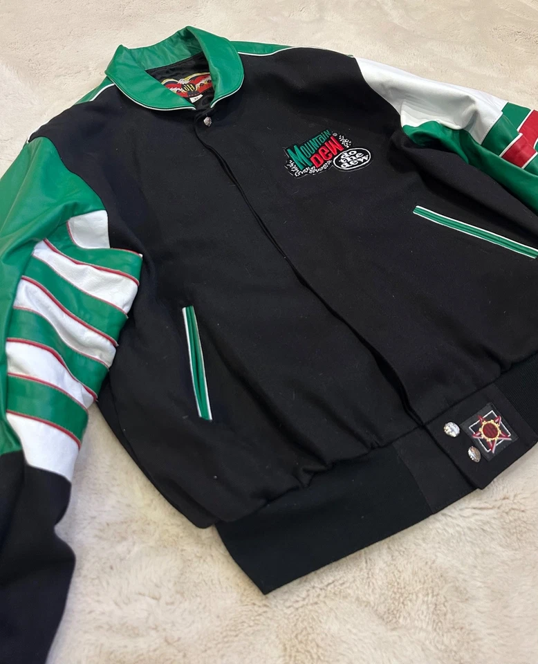 Chaqueta De Colección Nascar Jeff Hamilton "Dew The Do" Mountain Dew (Kasey Kahne) XL Foto 2 de 4