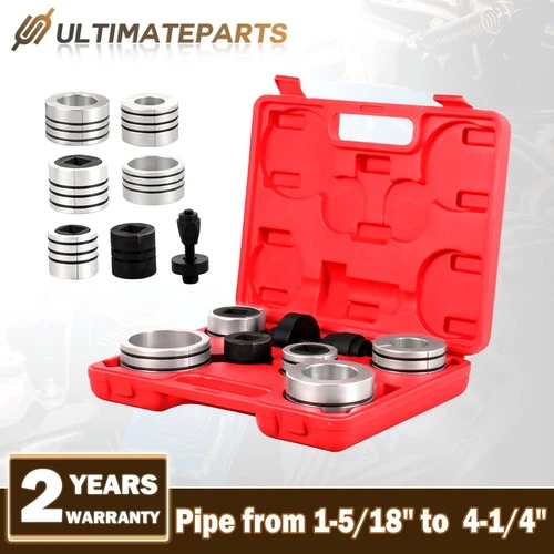 Exhaust Pipe Stretcher Expander Tool Kit 1-5/8" to 4-1/4" For Most Cars
