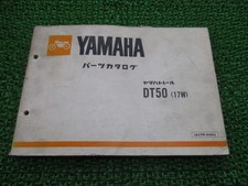 DT50 Parts List 1st Edition Yamaha Genuine Motorcycle Maintenance Manual 17W...