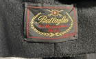 Vintage Battaglia Men's Arezzo Wool Cashmere Blend Overcoat Black Sz 44R — photo 3