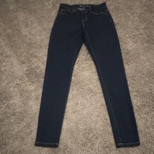Michael Kors Izzy Skinny Jeans Mid Rise Dark Wash Size 4 0104