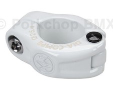 Dia-Compe MX morsetto sedile BMX con cerniera vecchia scuola - 25,4 mm (1") BIANCO