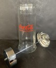 THE COCA COLA COMPANY GLASS 1992 STRAW HOLDER DISPENSER (mint) 11.25” — photo 2