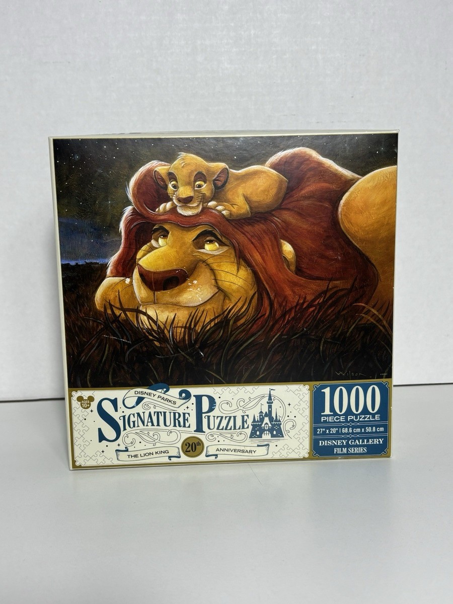 Disney The Lion King 20th Anniversary 1000 Piece Signature Puzzle