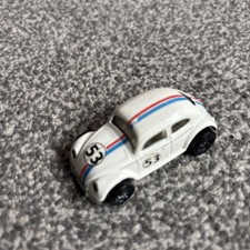 Vintage 1988 Hot Wheels HERBIE THE LOVE BUG #53 VW Beetle Die-Cast 1:B644 RARE 