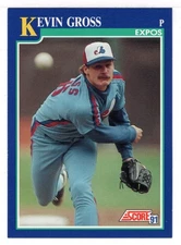 Kevin Gross - Montreal Expos (MLB) 1991 Score Baseball # 22 - Mint