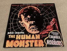THE HUMAN MONSTER Laserdisc Roan Group Bela Lugosi Gatefold MISSING DISC TWO 