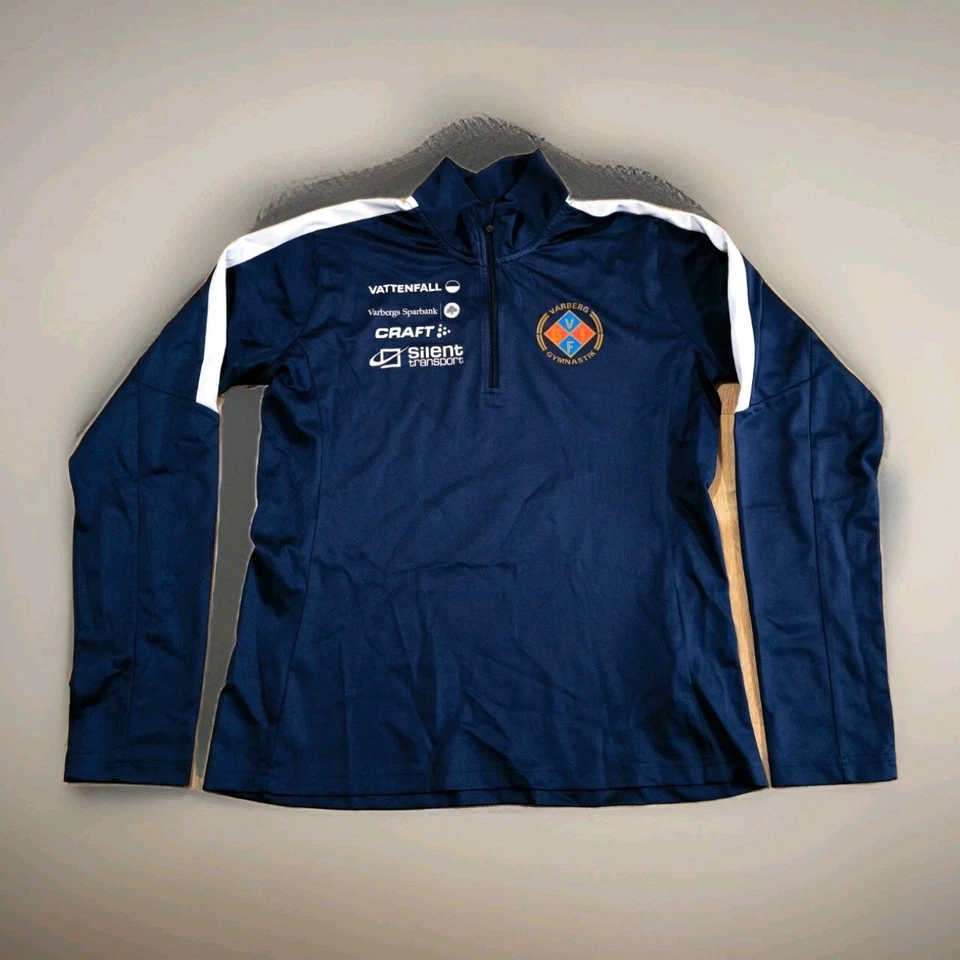 Chaqueta de Pista Varberg Gymnastik Vintage Artesanal Mujer Talla M Foto 4 de 4