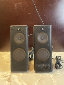 Logitech X-140 S-0264B PC Lautsprecher Computer Laptop Gaming System funktionstüchtig