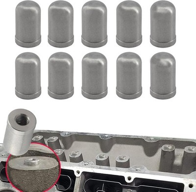 10 Pcs Oil Valley Block Off Plugs, Gen IV LS, Gen V LT 2005-2019, DOD AFM