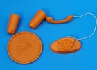 Vintage Miss Barbie Doll Go Together Set Orange Accessories Near Mint ~ 1960's