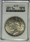 1928 S PEACE DOLLAR ANACS AU 55 / VAM-3 DDO