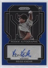2022 Panini Prizm Rookie Auto Blue Prizm 15/149 Reiss Knehr #RA-RK Auto 2u3