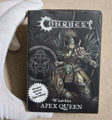 Conquest W'adrhun, Apex Queen (PBW7515), Sealed. Wadrhun. Miniature, Needs Paint