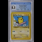 CGC 8.5 Surfing Pikachu 2001 WOTC Black Star Promo #28 Vintage Pokémon Card