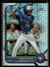 2022 Bowman #BCP-92 Samad Taylor Chrome Prospects Mojo Refractors