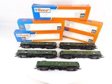 Roco 44550-54 Eilzugwagen-Set der DB grün, 5 Wagen, guter Zustand mit OVP