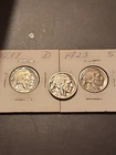 "Buffalo Nickel Trio – 1923-S, 1925-S, 1937-D – Collector’s Lot"