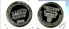 CHICAGO BULLS CENTRAL DIVISION CHAMPIONS 1 OUNCE .999 FINE SILVER LIMITED 9753T
