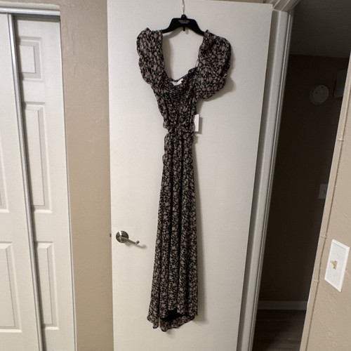 ASTR the Label Women's Floral S With Open Back