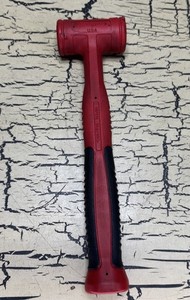 Snap On HBFE16 Red Soft Face Grip Dead Blow Hammer Hand Tool USA 16oz