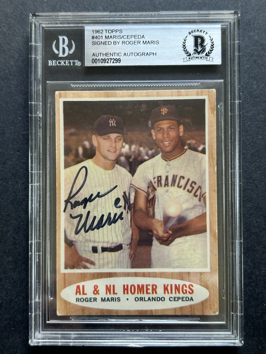 Orlando Cepeda Autographed Baseball Cards for sale | eBay