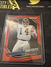 Dan Fouts 2025 Panini Prizm Black Red SP #/299 #128