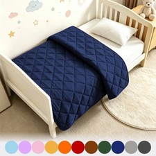 Lightweight and Warm Toddler Comforter, Ultra Soft Baby Crib Quilted Blanket