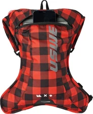 USWE Outlander Hydration Pack - 2L - Flannel Red/Black 5202076048 3519-0136