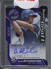 2017 Bowman Platinum Tools of the Craft Arm 24/35 Blake Rutherford Auto 1v3