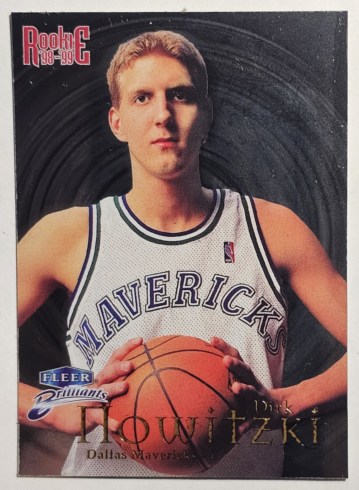 1998 FLEER BRILLIANTS #109 DIRK NOWITZKI RC NM FREE USA SHIPPING
