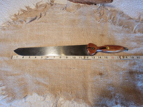 Antiguo cuchillo de sierra H. & C. Disston pan guerra civil sierra de amputación - Imagen 18 de 18