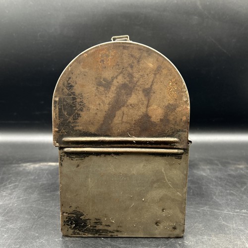 Cappello rigido vintage minatori di carbone di BARTA e lunchbox in metallo - Foto 10 di 15