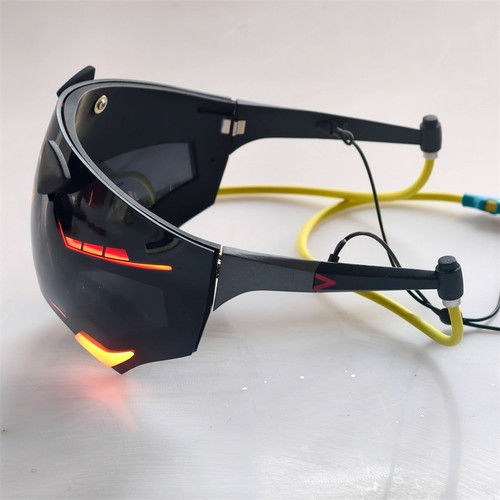 Zenless Zone Zero Cosplay Costume Prop PLA Half Face Goggles Mask Halloween - Picture 4 of 11