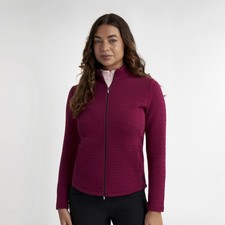 Green Lamb Ladies Full-Zip Textured Jacket - Last One Size 10 Only Left