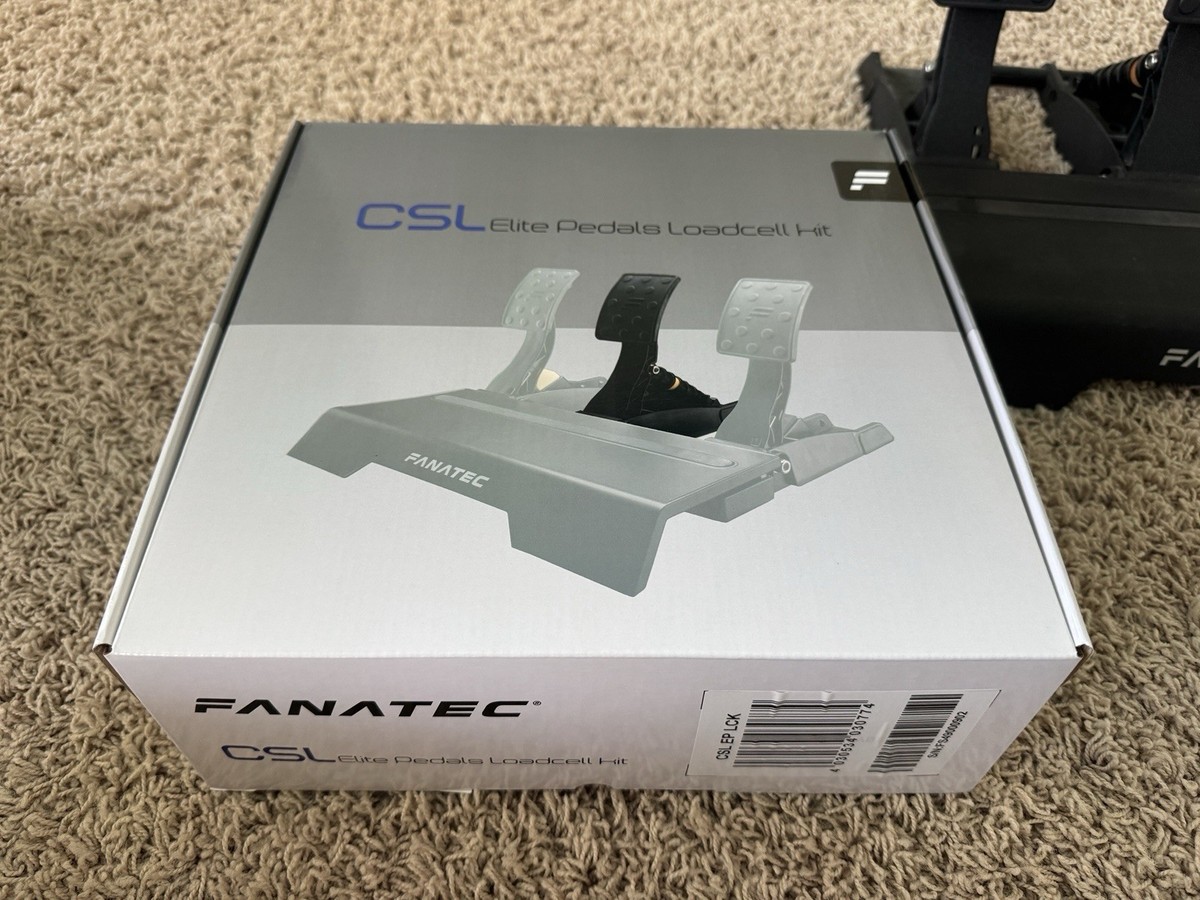 Fanatec CSL Elite 3 Pedal Set with Loadcell Brake Kit | eBay