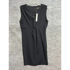 Adrienne Vittadini Dress 10 Petite Minimalist Cocktail Business Classic LBD Chic