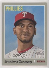 2019 Topps Heritage Seranthony Dominguez #302 4k8