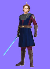 2025 HALLMARK ORNAMENT JEDI GENERAL ANAKIN SKYWALKER STAR WARS  AHSOKA QXI8695